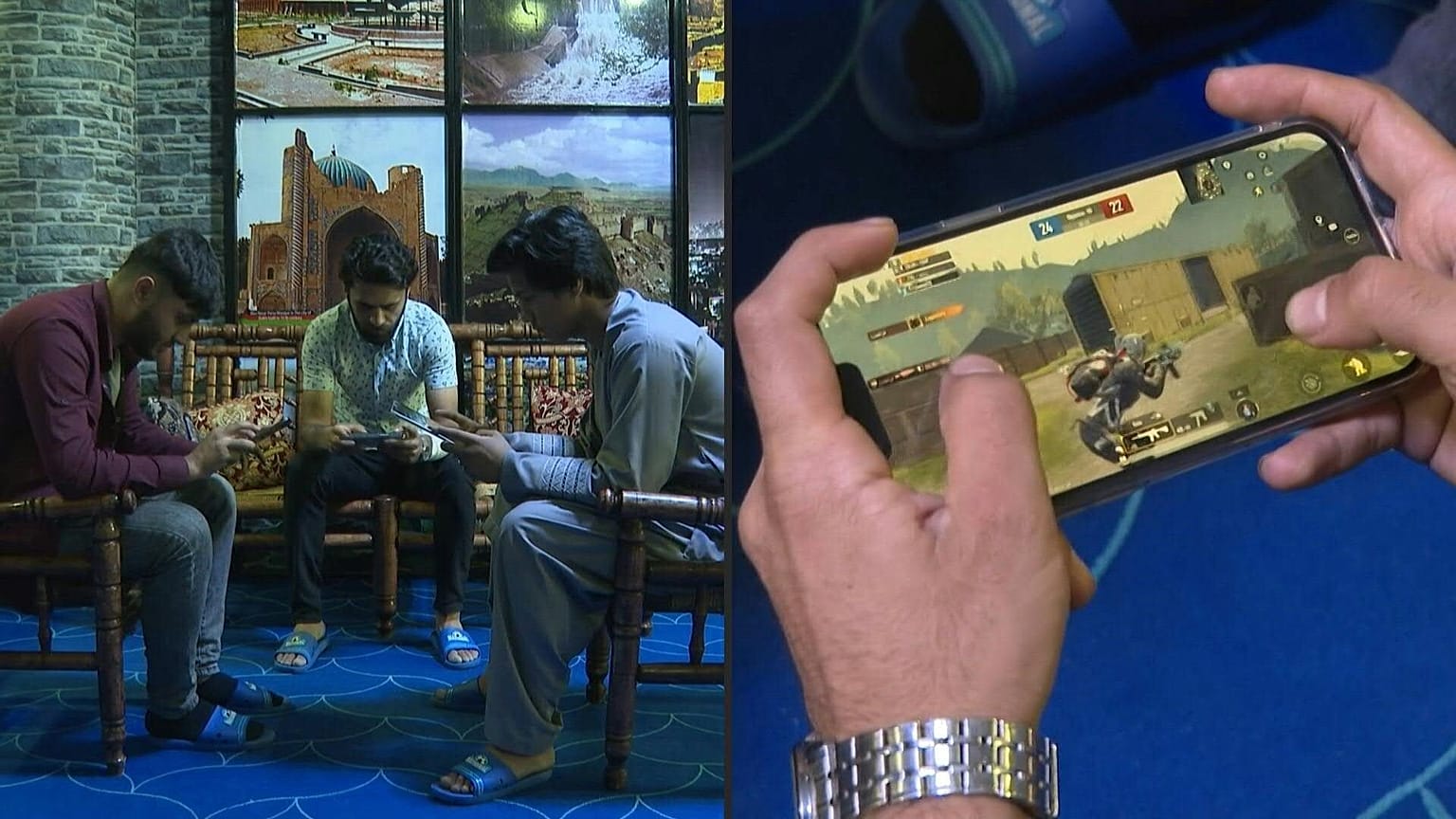 Afghan gamers