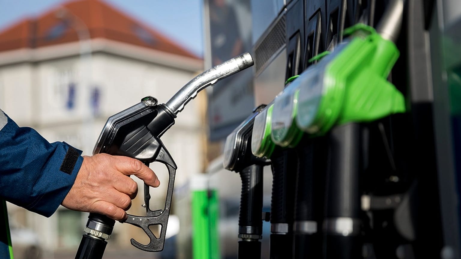 OMV benzinkút Budapesten 