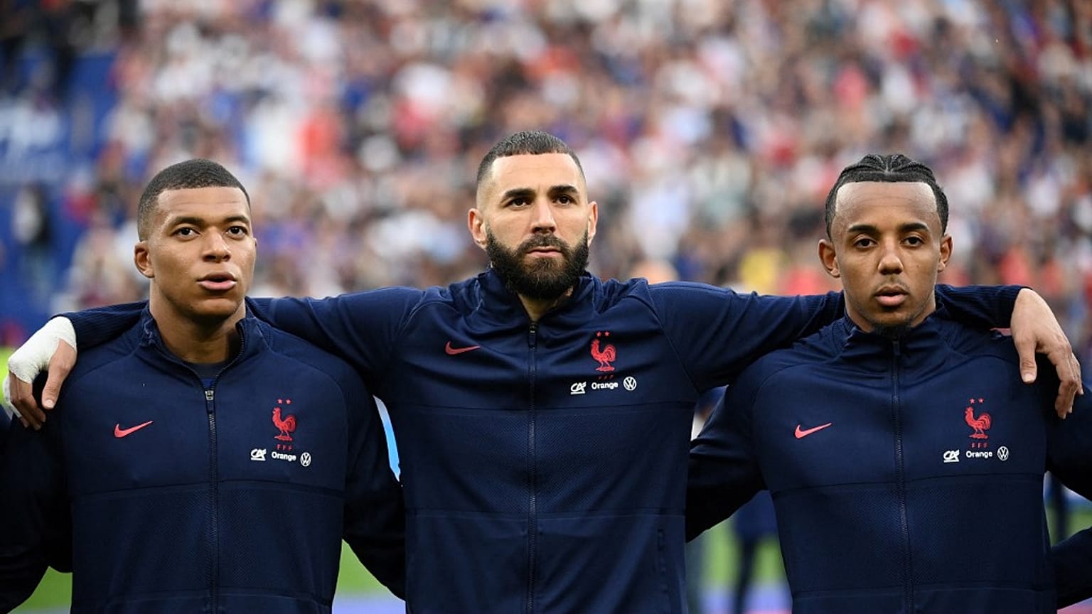 Karim Benzema (ortada)