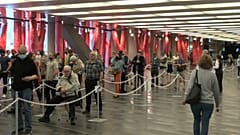 Ein französisches Wahllokal in Übersee an diesem Samstag