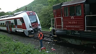 Zugunglück in der Slowakei