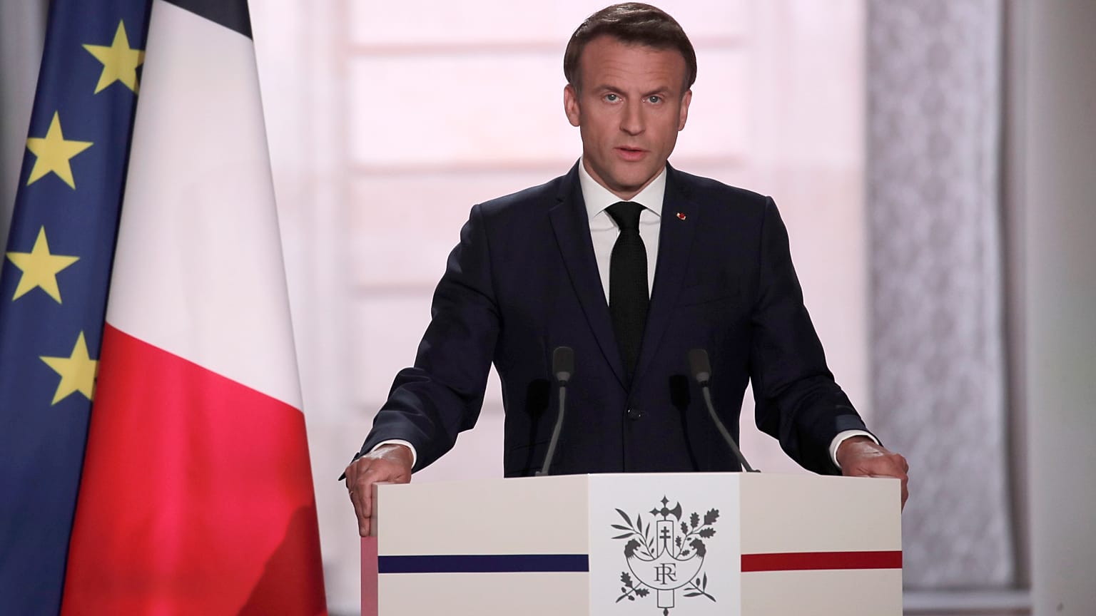 El presidente francés, Emmanuel Macron.