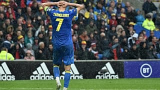 Galeses venceram a Ucrânia por uma bola a zero, com um golo na própria baliza de Yarmolenko. 