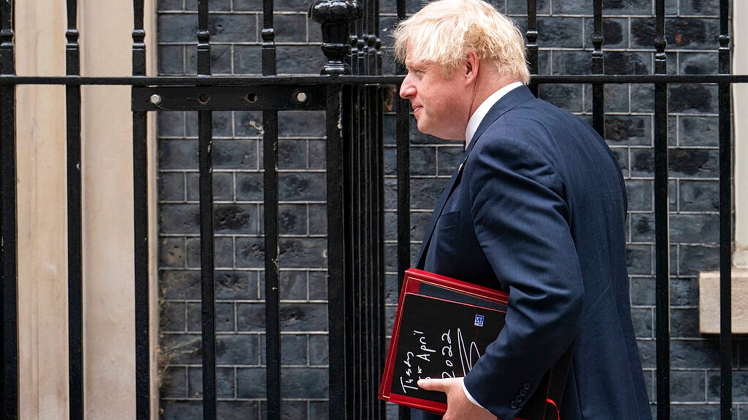 Boris Johnson; primer ministro de Reino Unido
