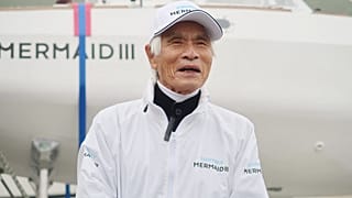 Eighty-three-year-old yachtsman Horie arrived in Japan early on June 4, 2022.