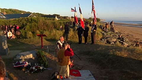 US vet. in Normandy's plea to younger generation 