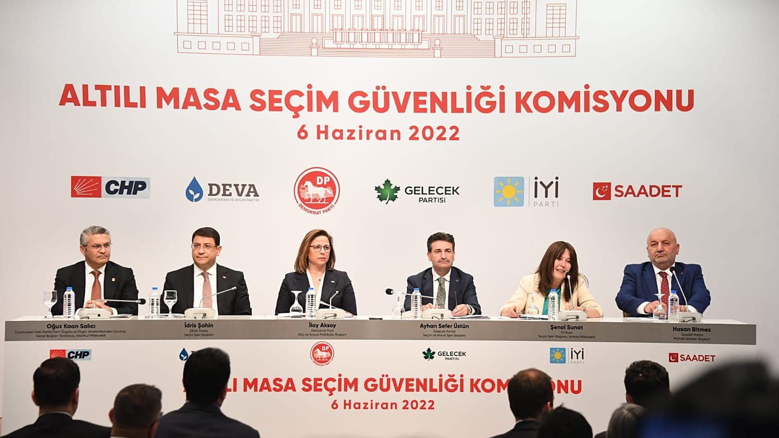 Altılı Masa Seçim Güvenliği Komisyonu 2023 seçimleriyle ilgili çalışmalarını kamuoyuyla paylaştı.