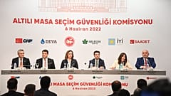 Altılı Masa Seçim Güvenliği Komisyonu 2023 seçimleriyle ilgili çalışmalarını kamuoyuyla paylaştı.