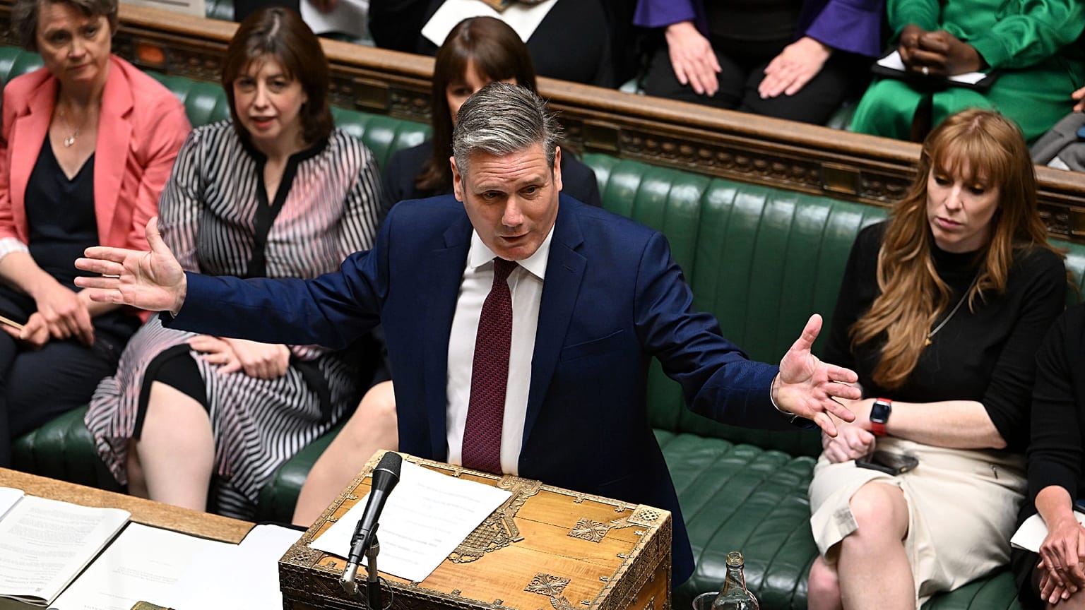 Chef de l'opposition travailliste, Keir Starmer