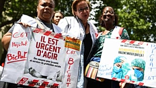 Manifestation des personnels hospitaliers français, le 7 juin 2022