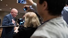 Vasily Nebenzya, Russia's representative at the United Nations