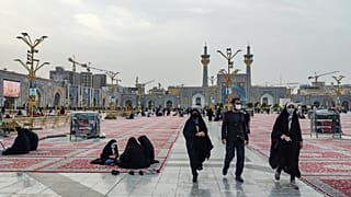 İran'ın Meşhed kentindeki İmam Rıza Türbesi
