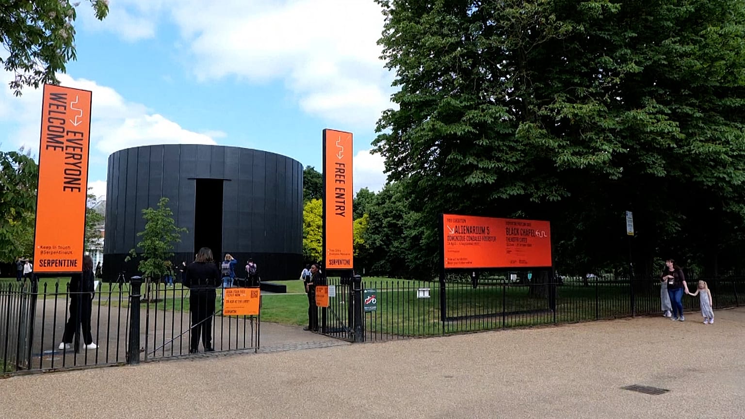 La "Black Chapel" à Londres