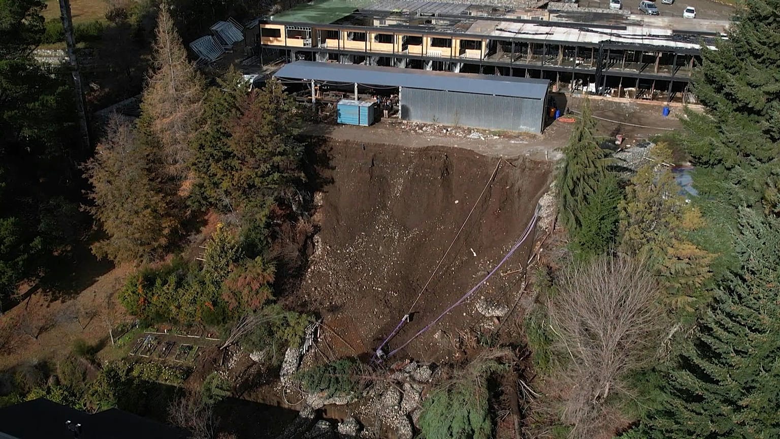 Erdrutsch in Bariloche