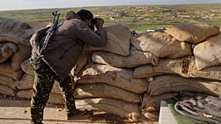 Kurd fegyveres Szíria északi részén