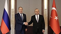 Lavrov ve Çavuşoğlu 