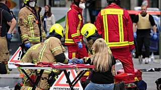 Unfallstelle in Westberlin