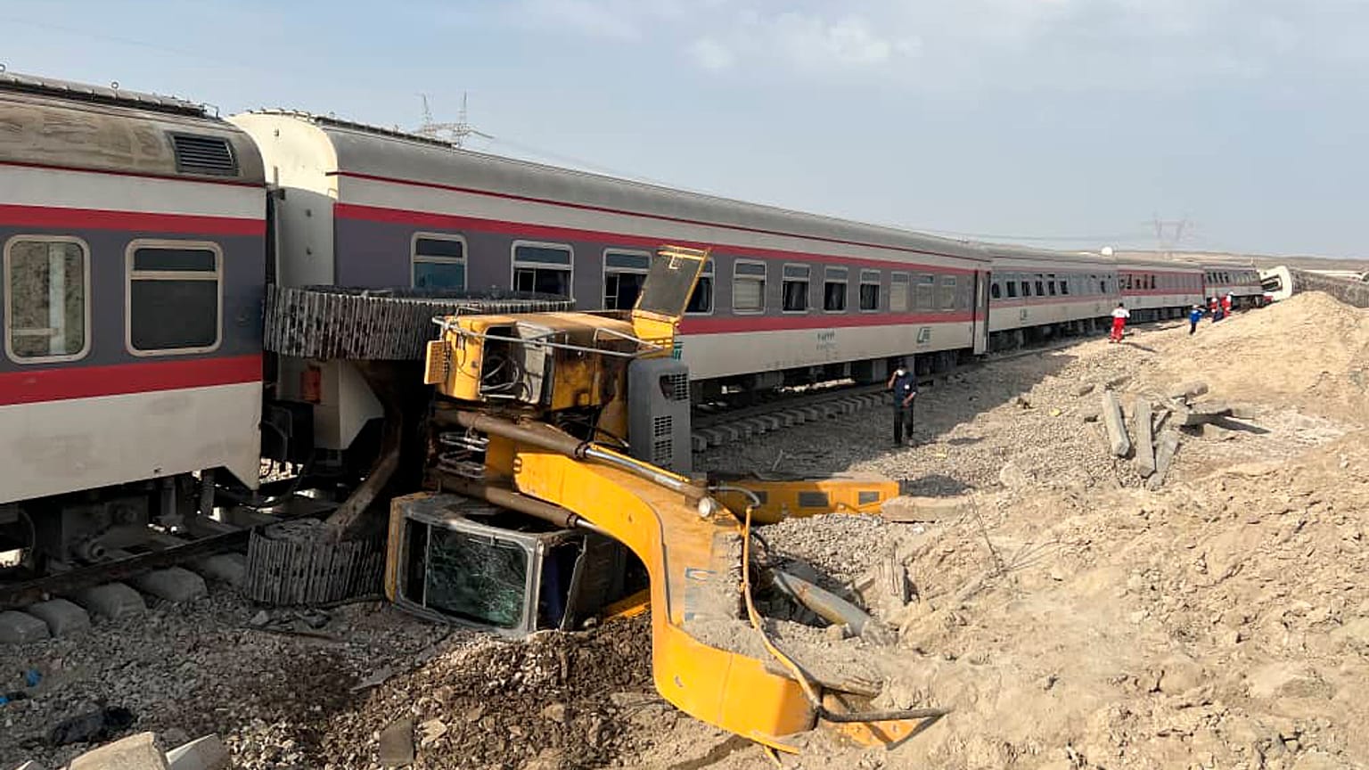 Tren kazası