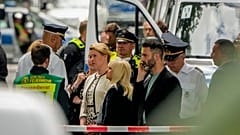 Berlins Regierende Bürgermeisterin Franziska Giffey besuchte den Tatort