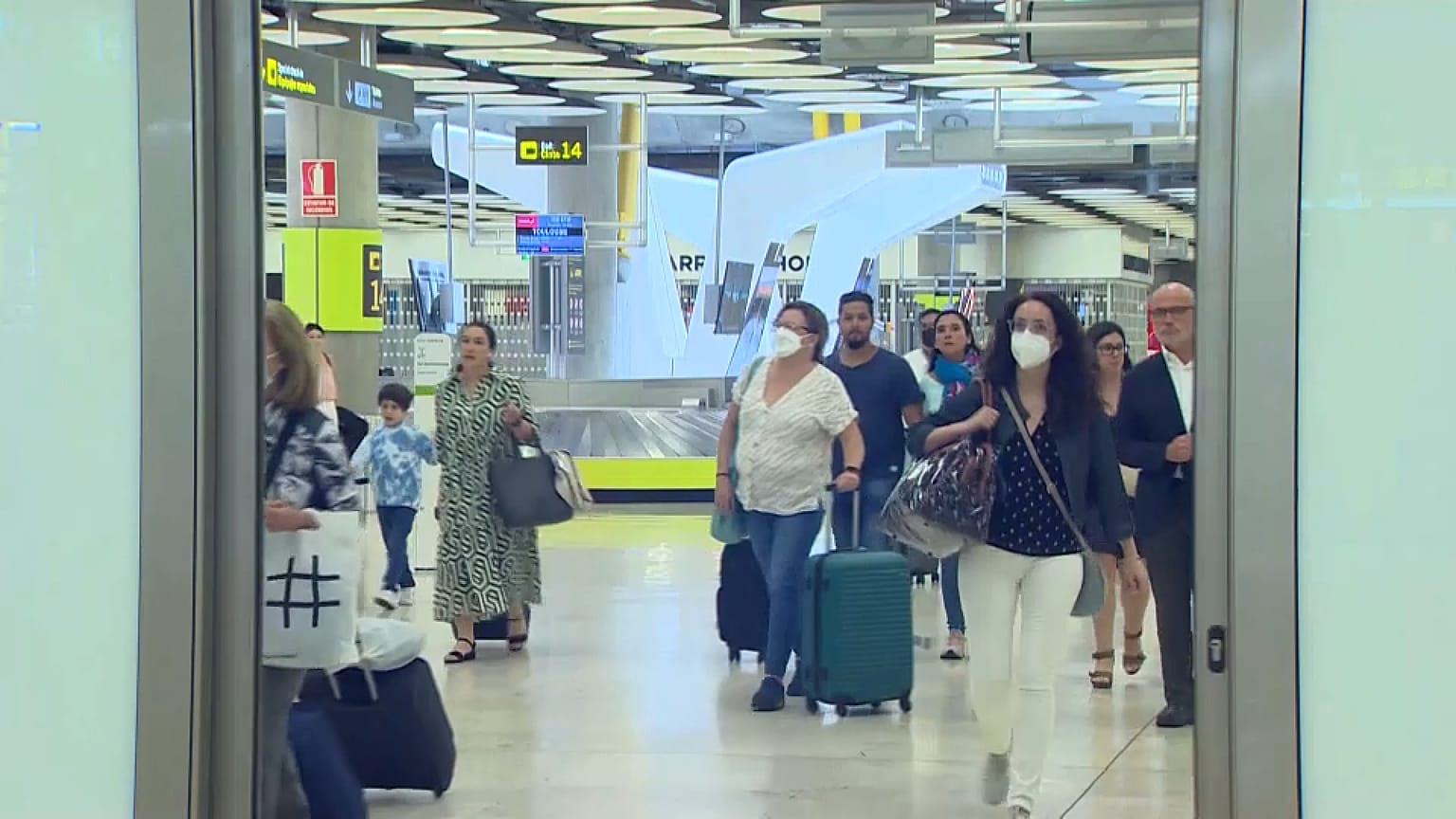 Una imagen del aeropuerto de Madrid Barajas
