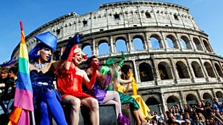 Festivités de l'Europride à Rome en 2011.