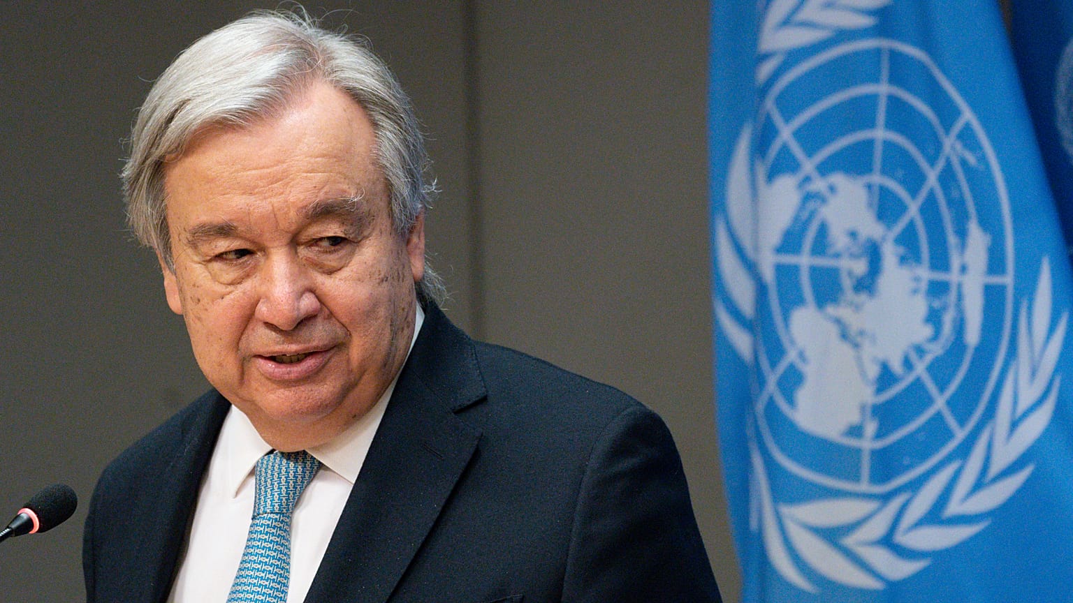 Antonio Guterres; Secrétaire général de l'Onu