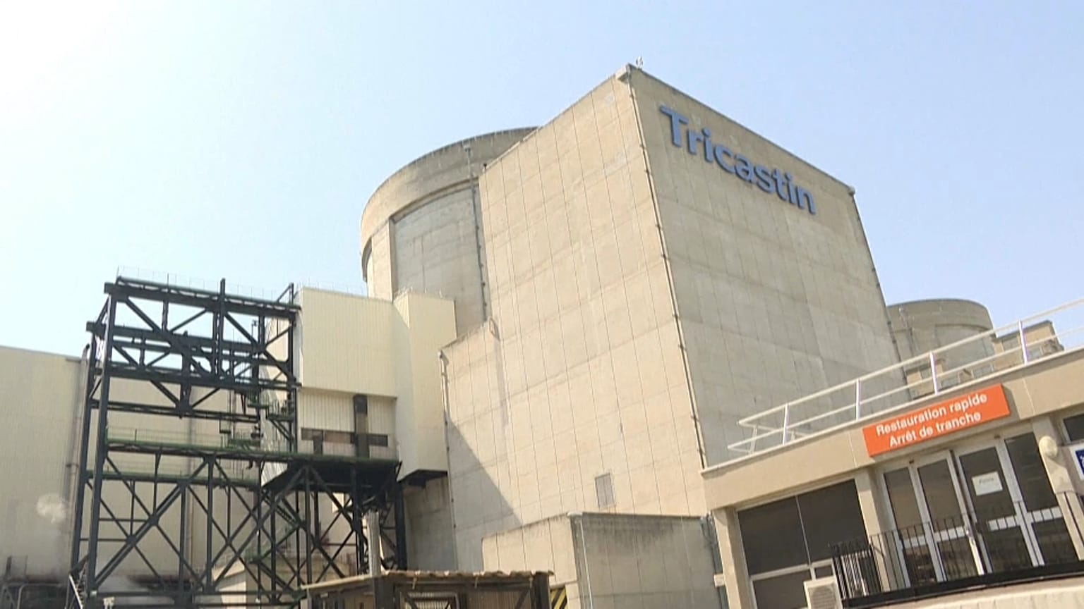 La centrale de Tricastin, dans la Drôme