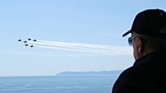 Ο Ερντογάν παρακολουθεί στρατιωτική άσκηση στη Σμύρνη