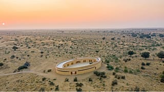 The Rajkumari Ratnavati Girls School in India's Thar Desert