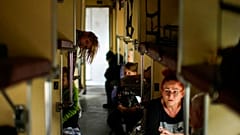 Immer mehr Menschen fliehen aus Lyssyschansk im Osten der Ukraine
