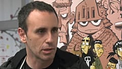 Der italienisch-französische Comicautor Zerocalcare in Lyon