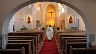 The priest was suspended on Wednesday as part of a probe into abuse within the German Catholic Church.