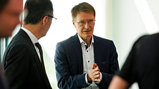 Karl Lauterbach vor seiner Ukrainereise am 8. Juni in Berlin