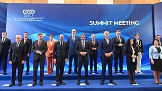 Familienfoto in Thessaloniki: Gipfel des Treffen des "Südosteuropäischen Kooperationsprozesses"