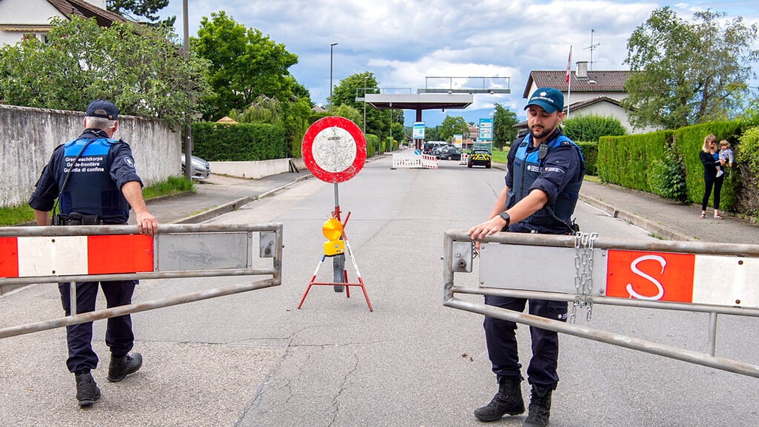 Külső határ Franciaország és Svájc között