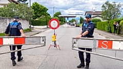 Külső határ Franciaország és Svájc között