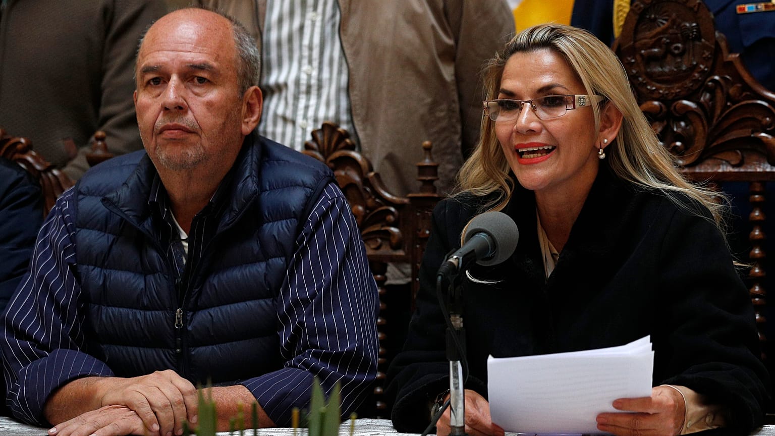 Ex-Interimspräsidentin Jeanine Áñez (2019)