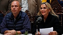 Ex-Interimspräsidentin Jeanine Áñez (2019)
