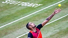 Australie rNick Kyrgios in Stuttgart