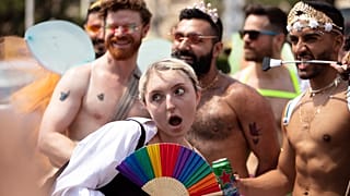 Участники "Радужного парада" в Вене, 11 июня 2022 г.