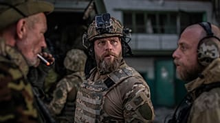 Украинские военные в Северодонецке