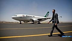 یک فروند هواپیمای متعلق به شرکت ماهان