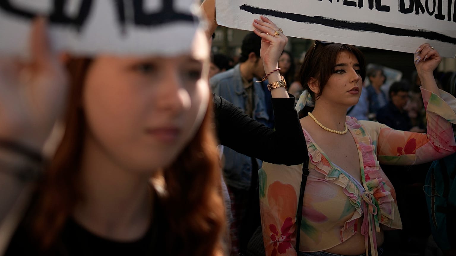 Fransa'da protesto