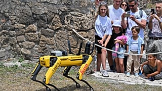 Roboterhund im Einsatz