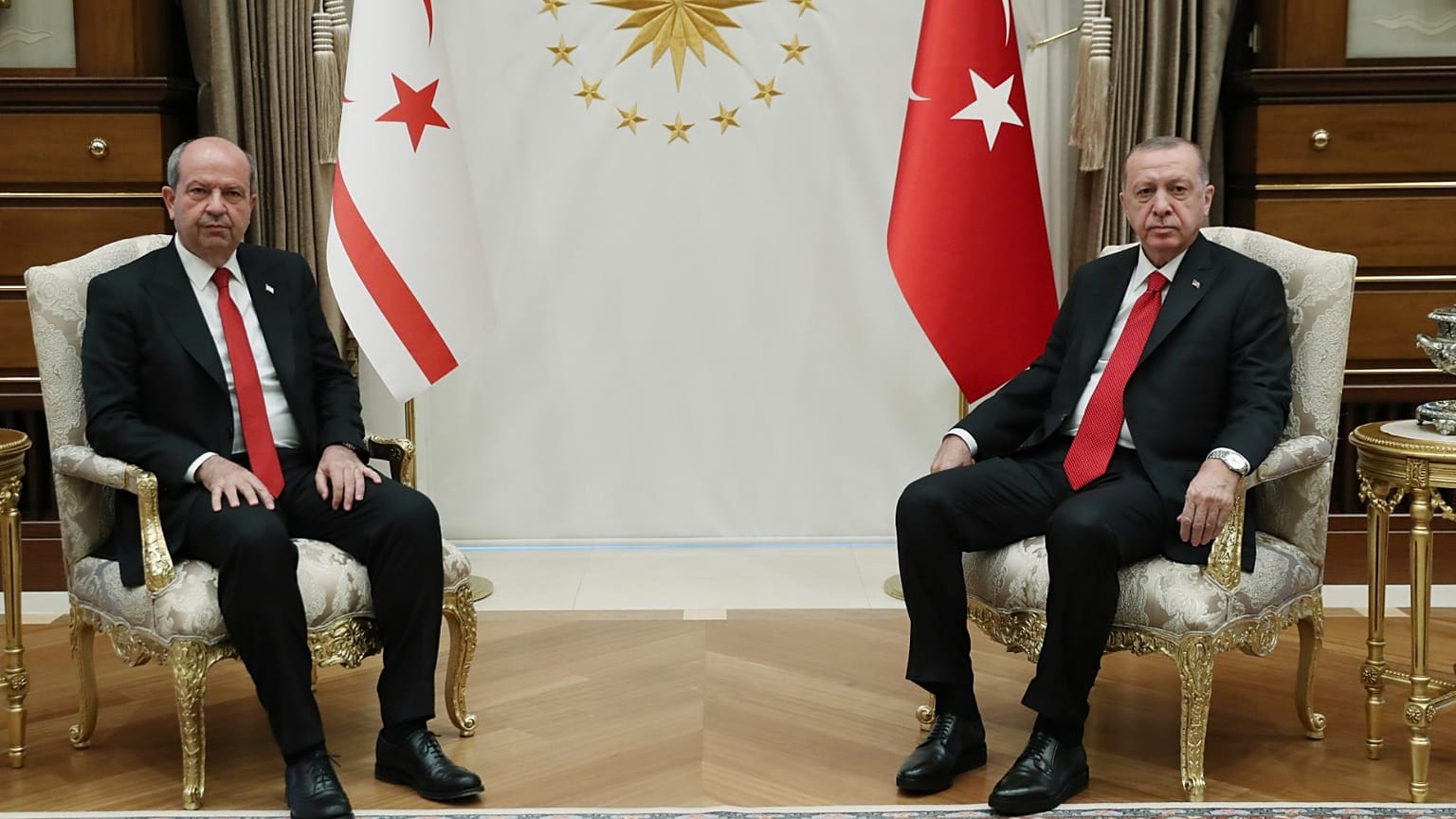 KKTC Cumhurbaşkanı Ersin Tatar, Cumhurbaşkanı Recep Tayyip Erdoğan