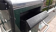 Мусорный бак в Мальмё.