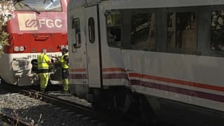 Sur le site de l'accident de train près de Tarragone, le 13/06/2022 - Capture d'écran d'une vidéo TVE via EBU