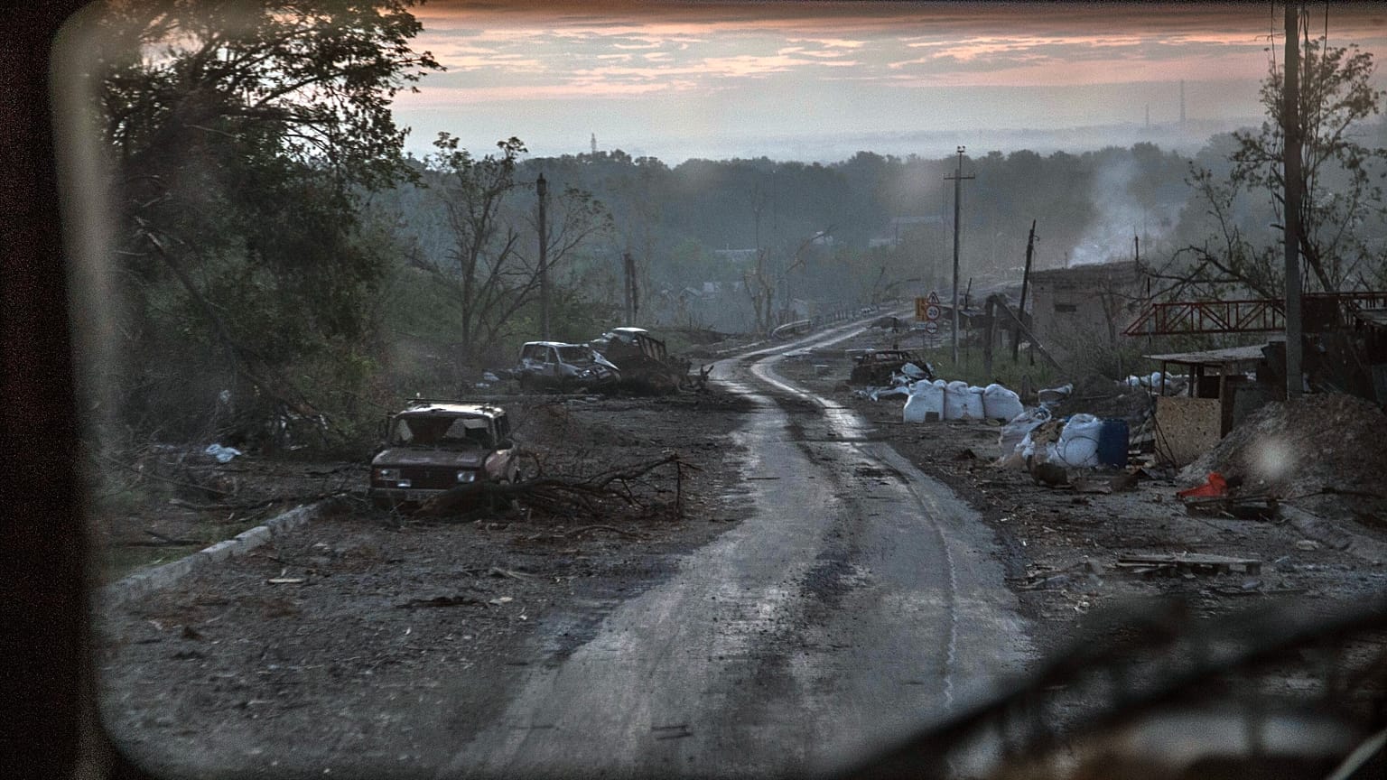 Distruzione in Ucraina 