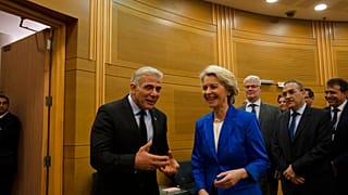 Ursula von der Leyen Izraelben