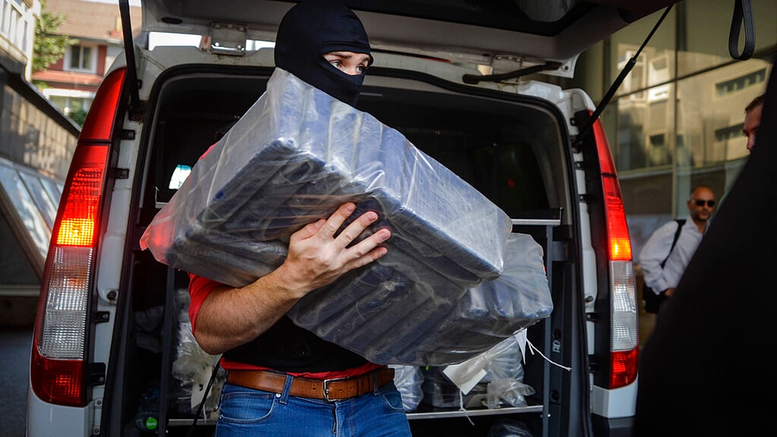 Operación policial contra el narcotráfico